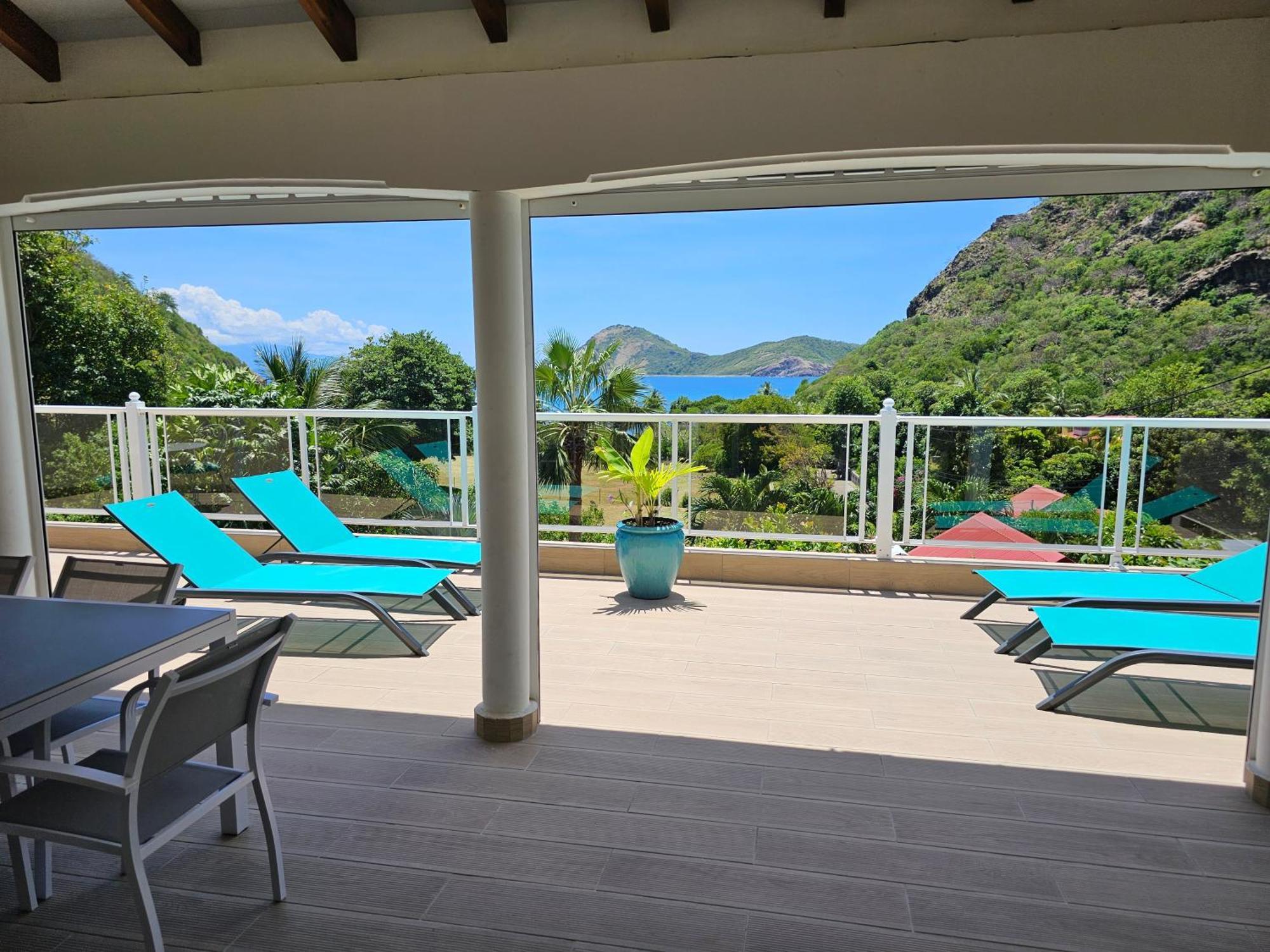 Villa Celyote - Haut De Villa, Vue Mer, A 150M De La Plage Anse Figuier Terre-De-Haut Exterior foto
