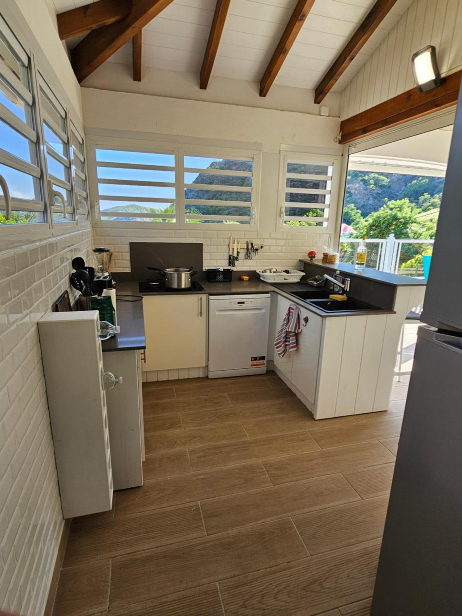 Villa Celyote - Haut De Villa, Vue Mer, A 150M De La Plage Anse Figuier Terre-De-Haut Exterior foto